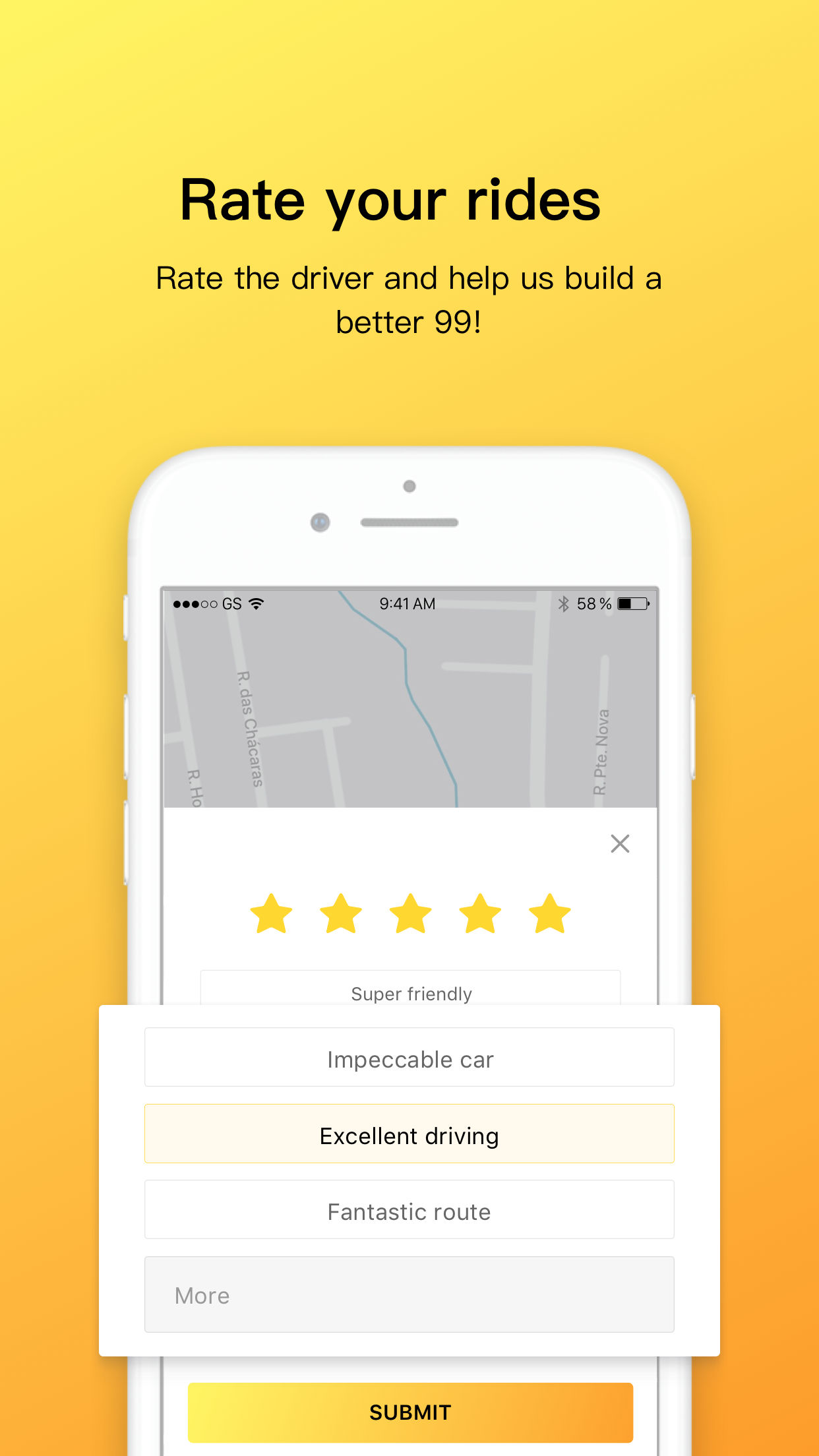 99: Rides, Food, Pay screenshot 4