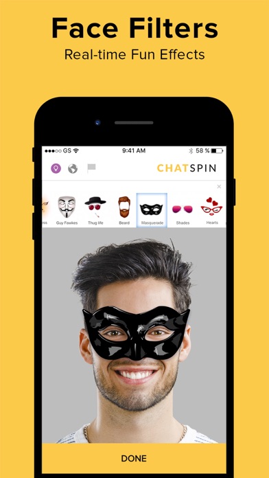 Chatspin: Live Video Meet Screenshot