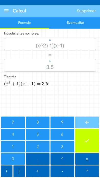 Screenshot #1 pour Simplifier l'équation PRO