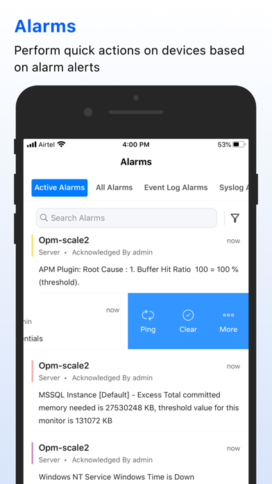 Screenshot #3 pour OpManager