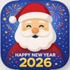 New Year Wishes & Cards app icon - Photo & Video app for iPhone