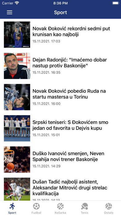 Tanjug - brze i pouzdane vesti Screenshot