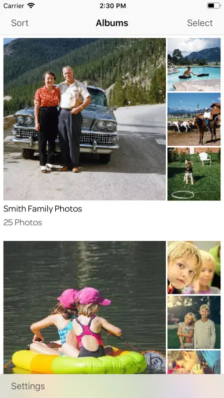 iMemories screenshot 1 of 5