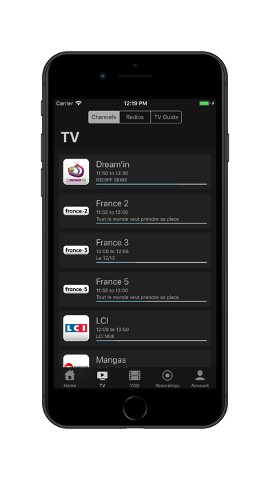 Screenshot #1 pour izyTV