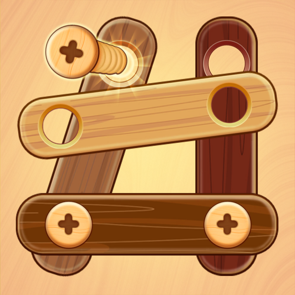 Get Nuts & Bolts - 3D Wood Puzzle for iOS, iPhone, iPad Aso Report