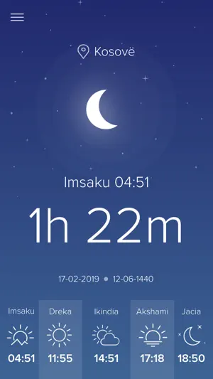 Takvimi Shqip screenshot 1
