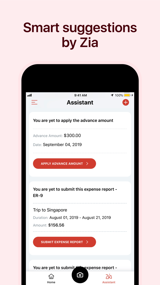 #5. Zoho Expense: Travel & Expense (iOS) By: Zoho Corporation