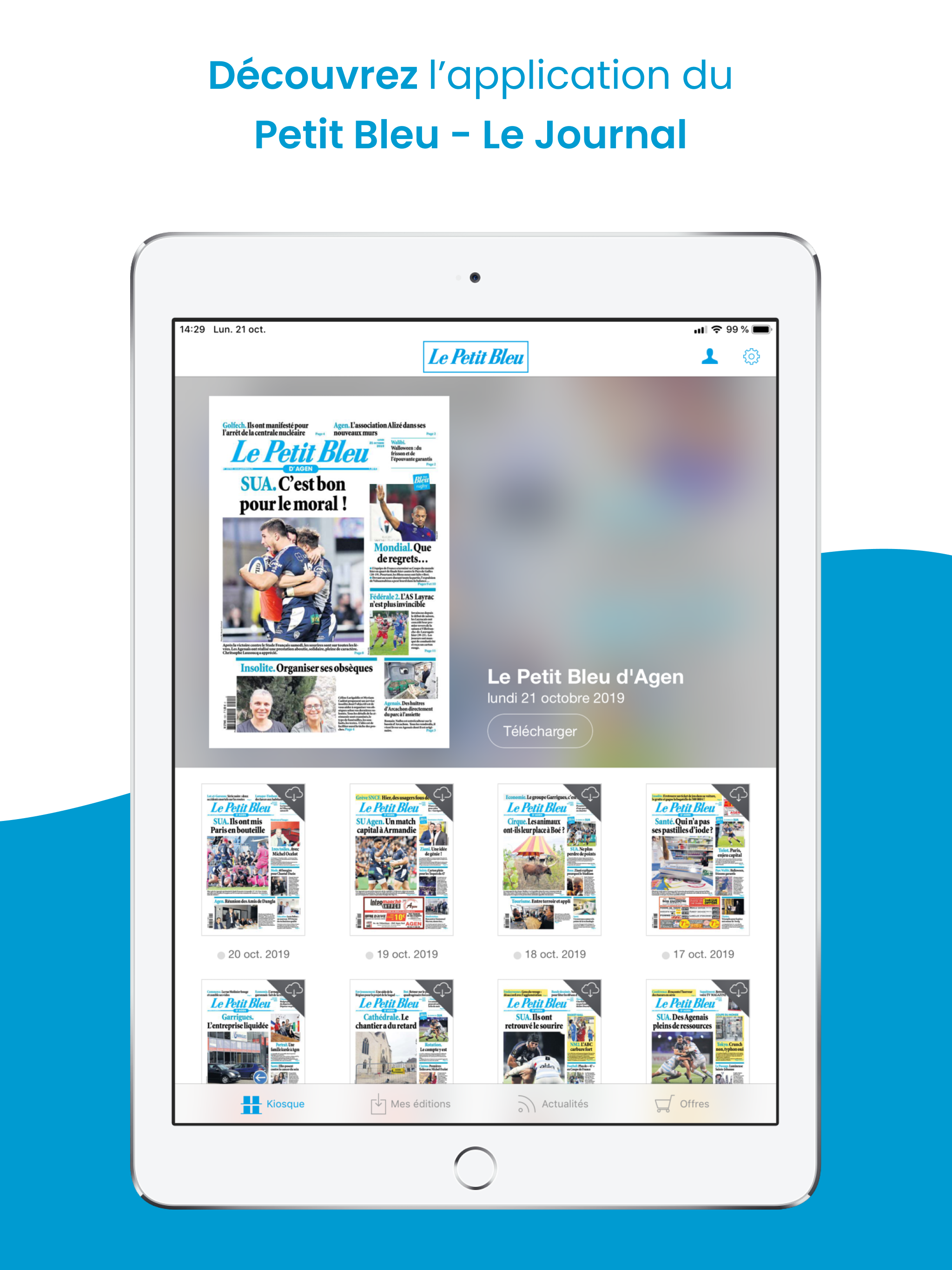 Journal Le Petit Bleu d'Agen screenshot 8