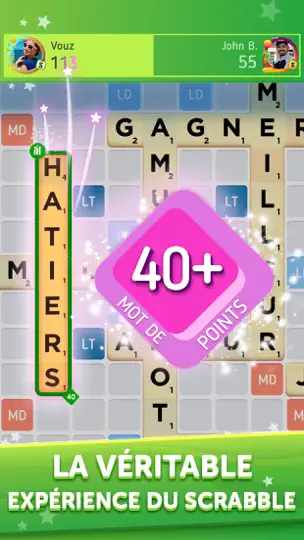 Capture d'écran de Scrabble® GO: La Fête Des Mots sur iPhone 2