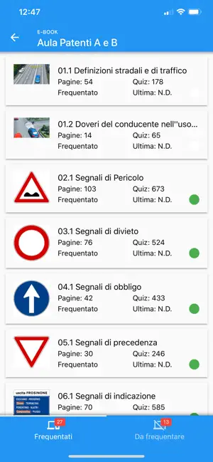 iPatente Quiz iPhone screenshot 2