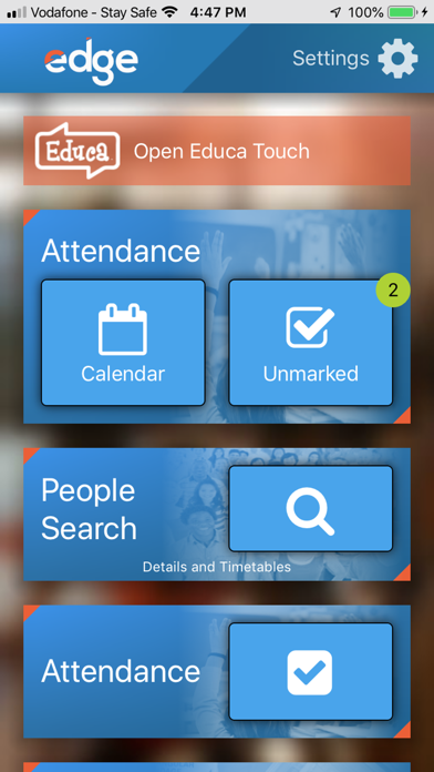 App screenshot