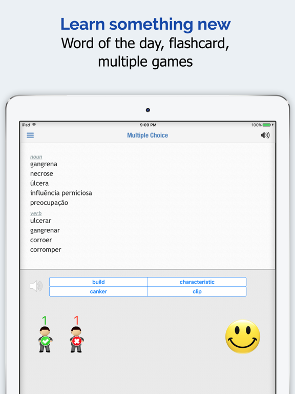 Portuguese Dictionary + iPad screenshot