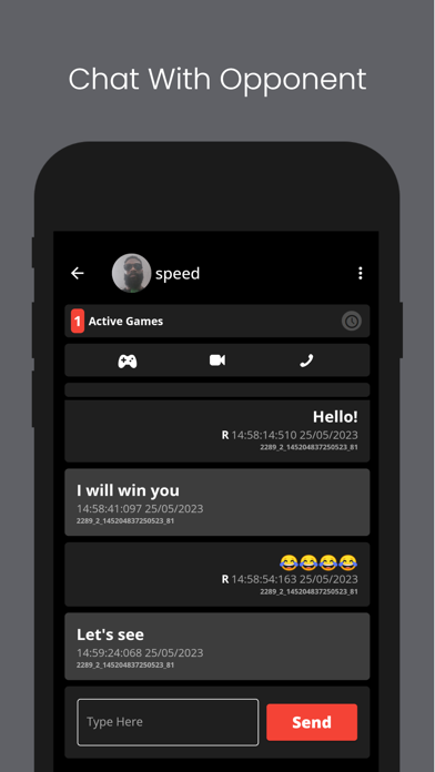 FunBox: Play Naija Games, Chat Screenshot