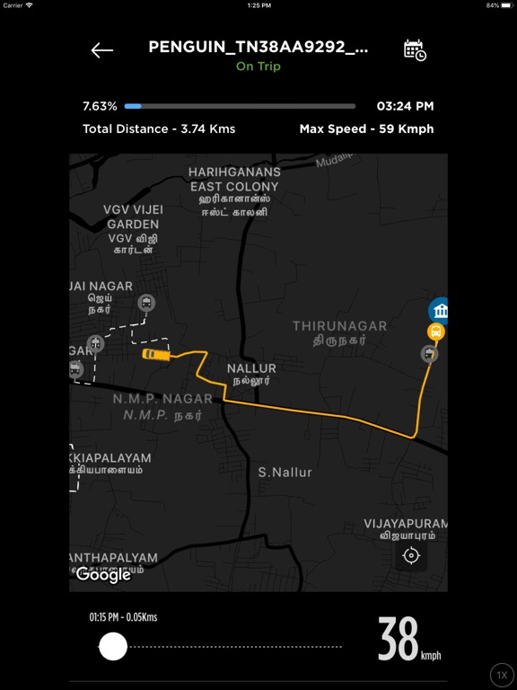 NeoTrack - School Bus Tracking iPad screenshot 7 - Navigation app