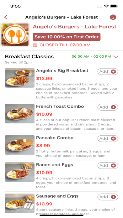 Angelo's Burgers Screenshot