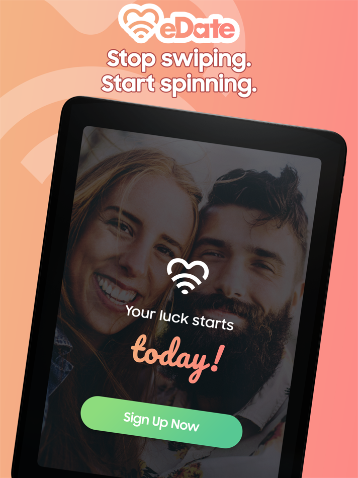 #7. eDate: Spin A Match (iOS) 由: Mate1 Social Enterprises Inc