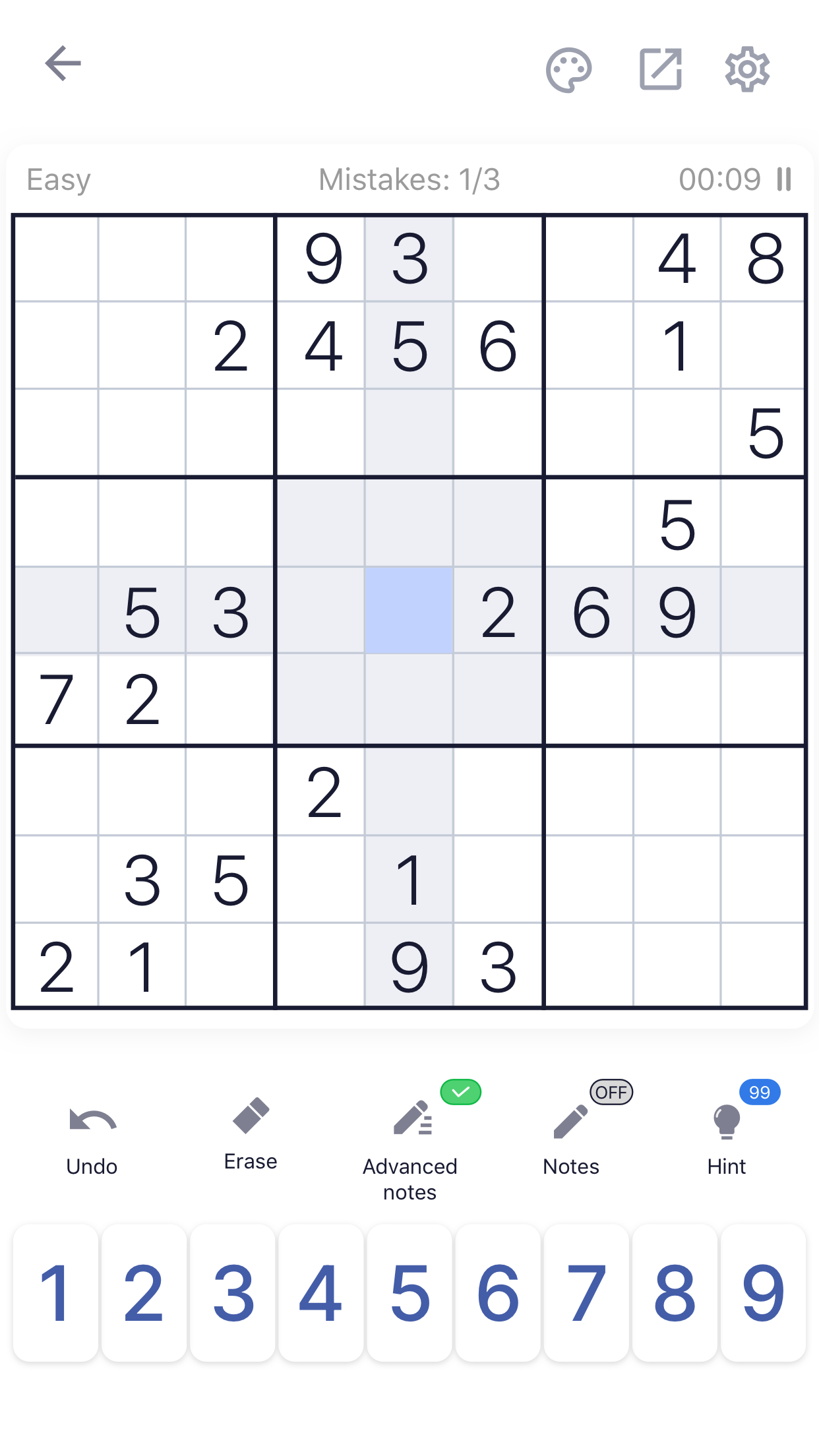 Sudoku Puzzle - Brain Games screenshot 2