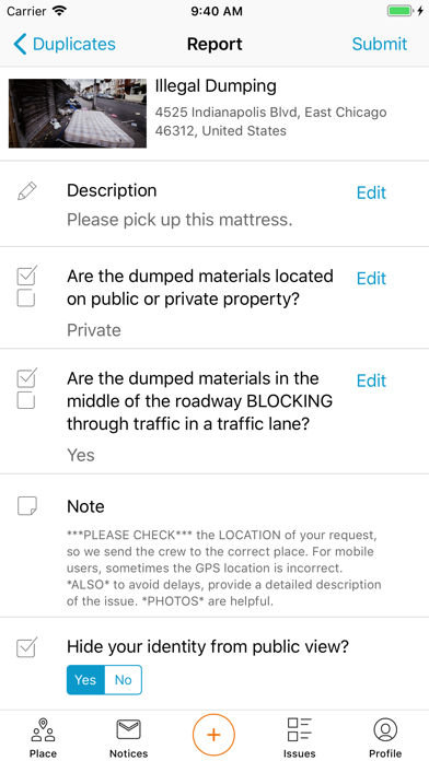 ECWORKS 311 iPhone screenshot 4 - Utilities app