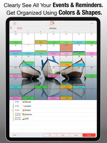 PocketLife Calendar iPad screenshot
