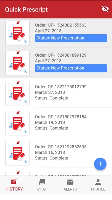 NHF Quick Prescript Screenshot