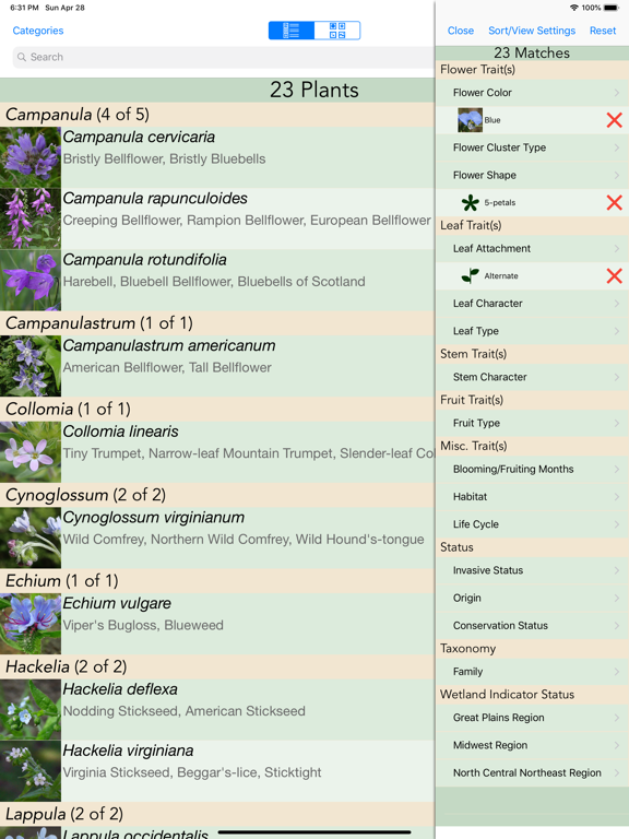 Screenshot #6 pour Minnesota Wildflowers Info.