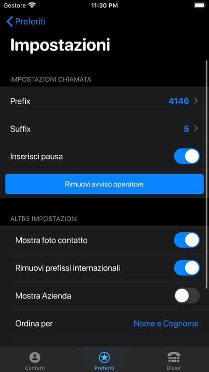 Corporate Call Prefisso 4146 screenshot-9