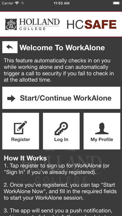 App screenshot