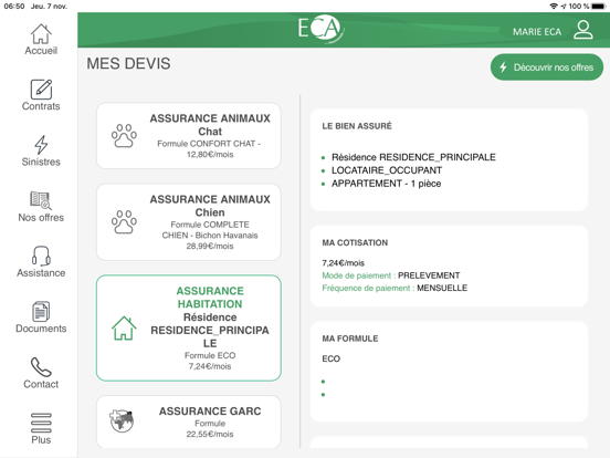 Screenshot #5 pour ECA Assurances