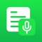 Meet your new personal Transcriber app, crafted to transcribe your voice notes into text