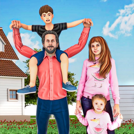 Happy Family Virtual Life Sim iOS App