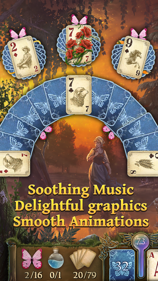 #5. Solitaire Fairytale Game (iOS) 由: MAD Studios