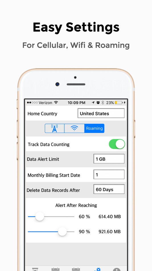 #4. Internet Data Tracker Manager (iOS) Ved: Swetha MB