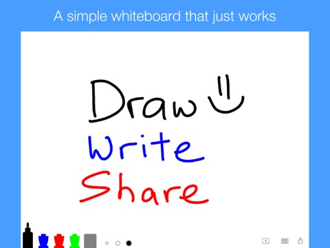 Simple Whiteboard by Qrayonのおすすめ画像1