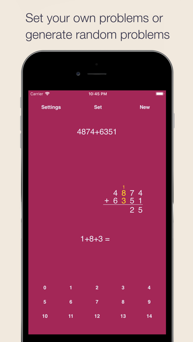 Screenshot #3 pour Column Addition