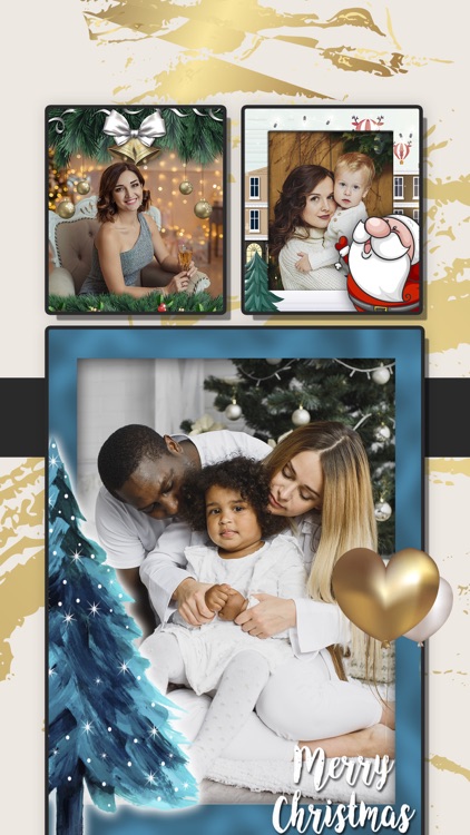 Christmas, New Year frames