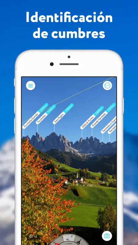 Esquí y senderismo – PeakVisor screenshot 1 of 9