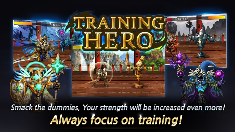 Training Hero: Always focuses