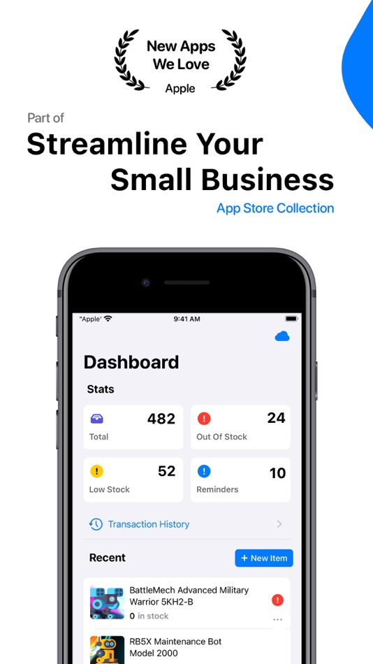 #2. Inventory Tracker - Boxflow (iOS) 由: Versus Dynamics LLC