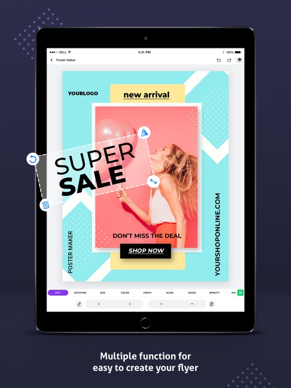 Screenshot #6 pour Poster Maker, Flyer Maker