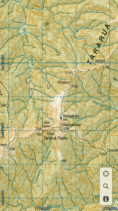 MapApp NZ North Island iPhone screenshot 5 - Navigation app