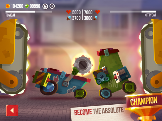 CATS: Crash Arena Turbo Stars iPad screenshot