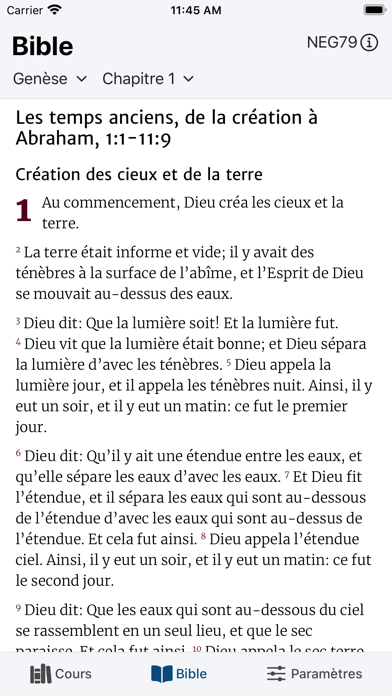 Screenshot #3 pour EMMAÜS — Bible & Cours