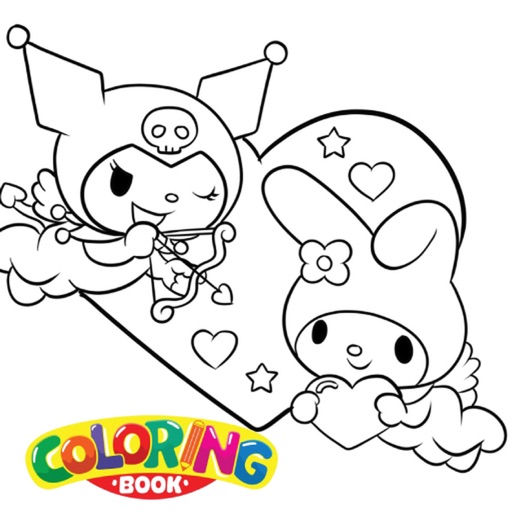 Kuro - Melody Coloring Page