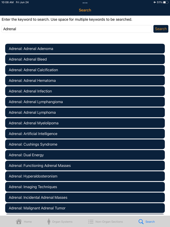 CTisus iPearls iPad screenshot 6 - Medical app