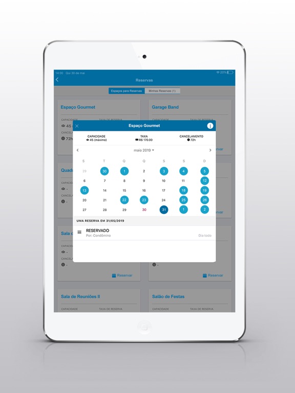 FICAM Condomínios iPad screenshot 4 - Social Networking app