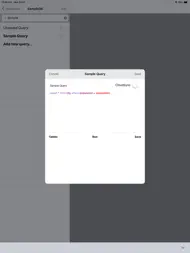 MySQL QueryDB SSH Client ipad bilder 1