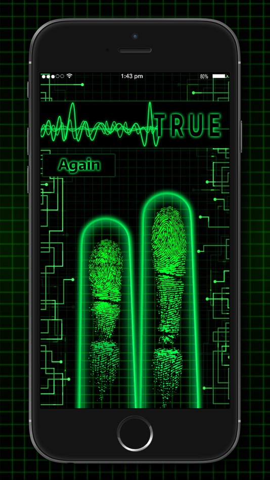 #1. Truth and Lie Detector : (iOS) Podle: Abdullah Saleem