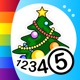 Color by Numbers - Christmas app icon - Education app for iPhone