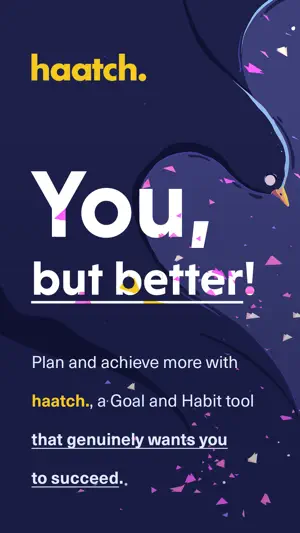 haatch. - Goal & Habit Tracker screenshot 1