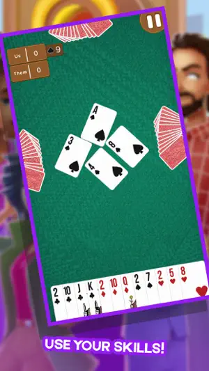 Tarneeb Online screenshot 1